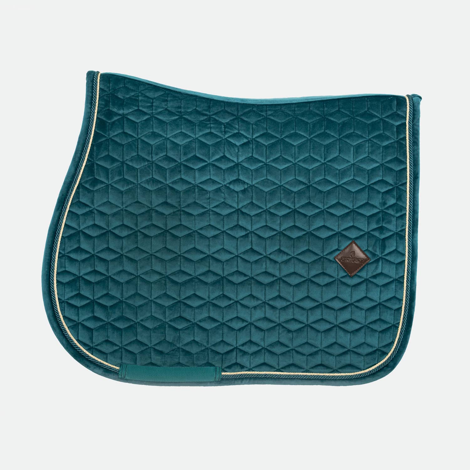 Tapis-Mixte-Kentucky-Horsewear-Velvet-Emeraude-Occasion Kentucky Horsewear - Tapis Mixte Velvet Emeraude – Image 1