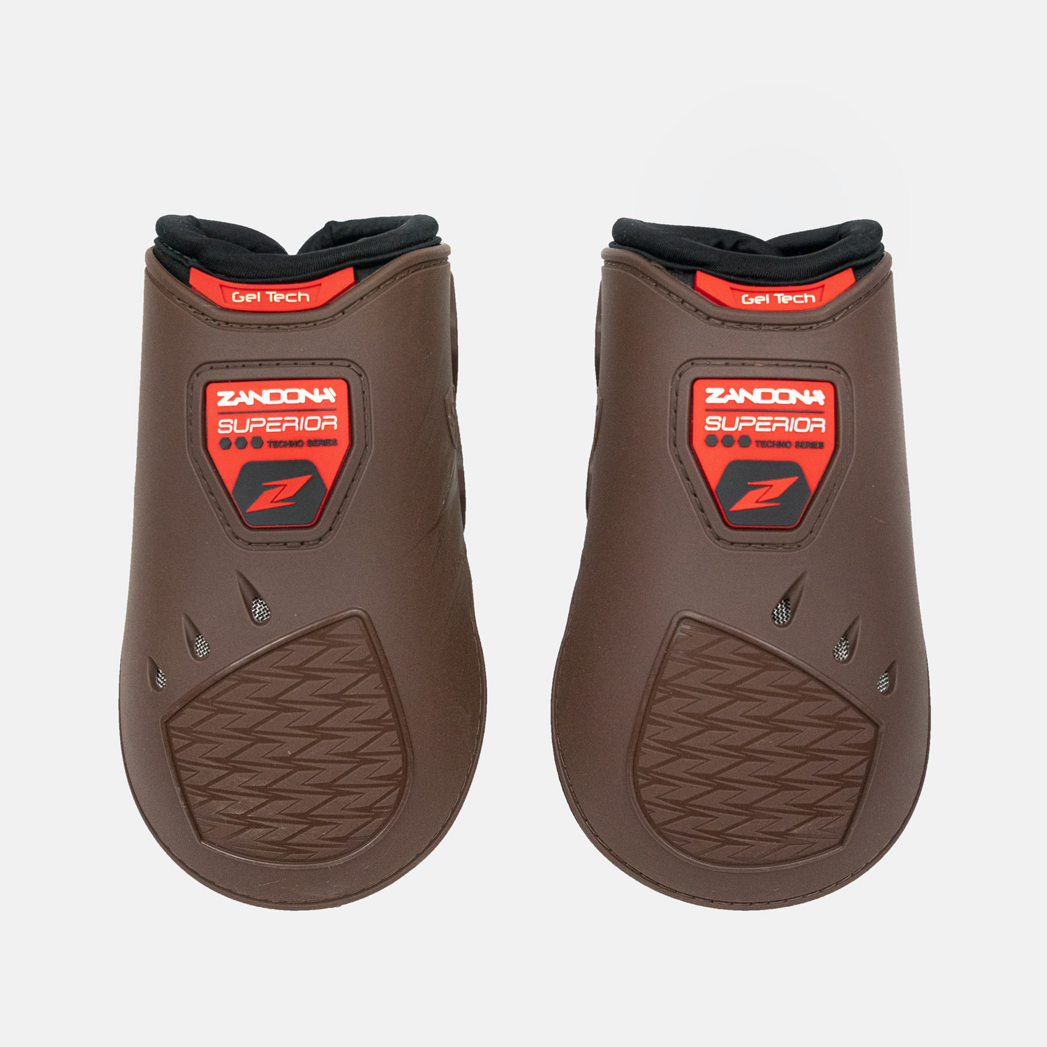 Protège-boulet-zandona-superior-marron-cheval-occasion-1 Zandona - Protège boulet Supérior Marron – Image 1