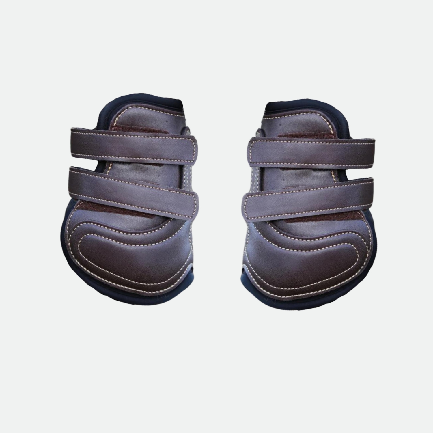 protege-boulet-kentucky-horsewear-leather-moonboots-max-marron-cheval-occasion-1.jpg.jpg Kentucky Horsewear - Protège Boulets Double Coque Leather Max Marron – Image 1