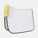 Kentucky Horsewear - Tapis de dressage skin friendly star quilting blanc