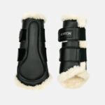 Norton - Guêtres Fermées Mouton Synthétique Noir – Image 2