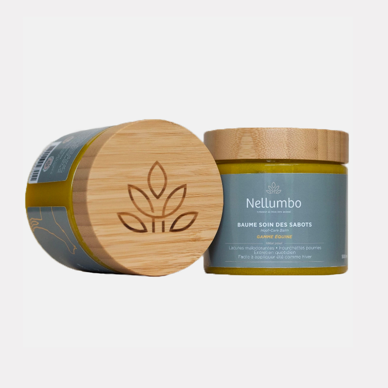 baume-soin-des-sabots-500-ml-nellumbo-cheval Nellumbo - Baume soin des sabots – Image 1