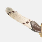 Canter - Licol En Cuir Avec Corde Bouclerie Or  Marron / Beige – Image 3