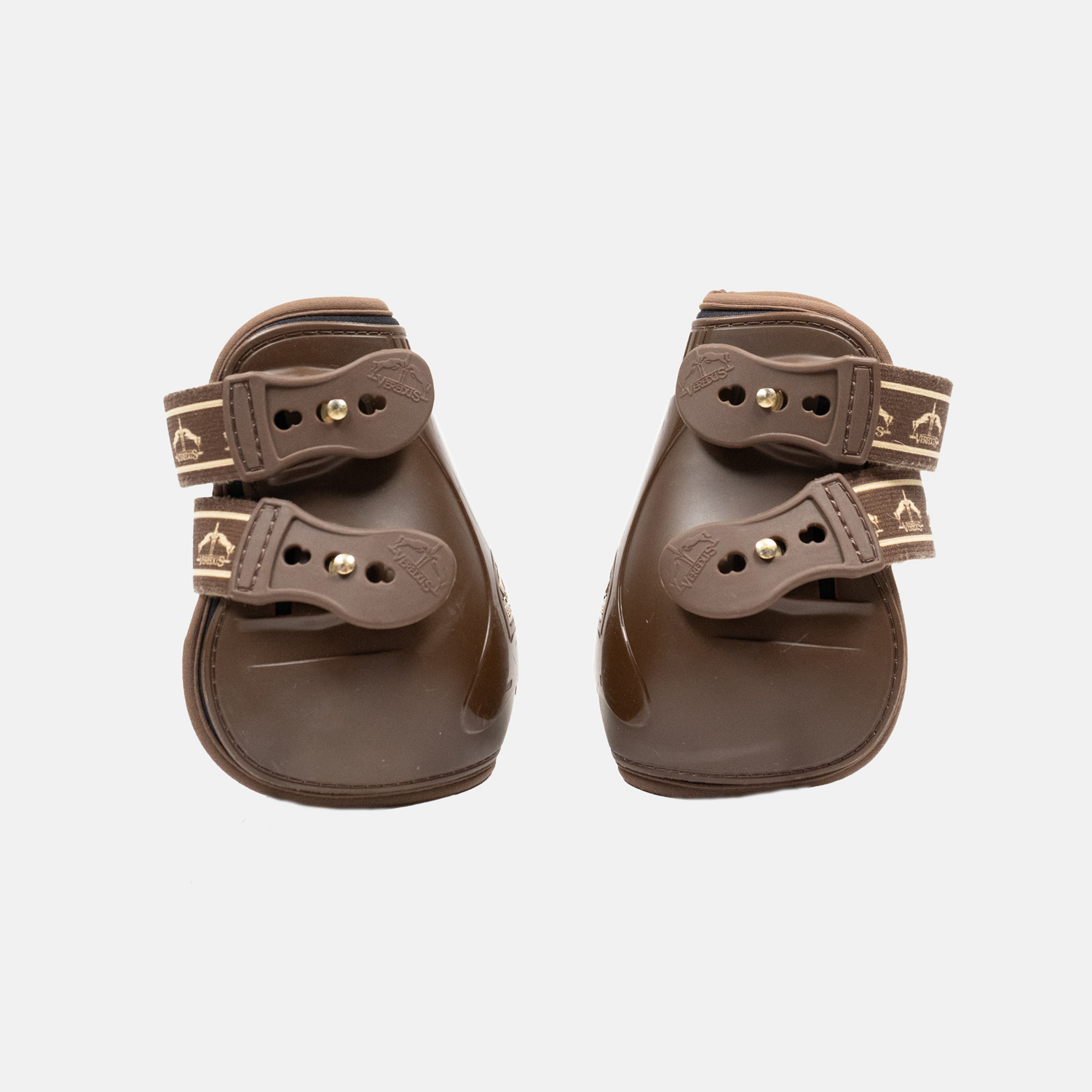 Veredus-Protege-Boulets-Pro-Jump-Elastique-Marron-cheval-occasion-4 Veredus - Protège-Boulets Pro Jump Elastique Marron – Image 1