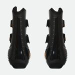 Kentucky Horsewear - Guêtres Ouvertes Velcro Old Noir – Image 3