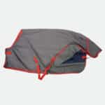 Bucas - Couverture D’Extérieur Irish 50G Big Neck Gris / Rouge – Image 2