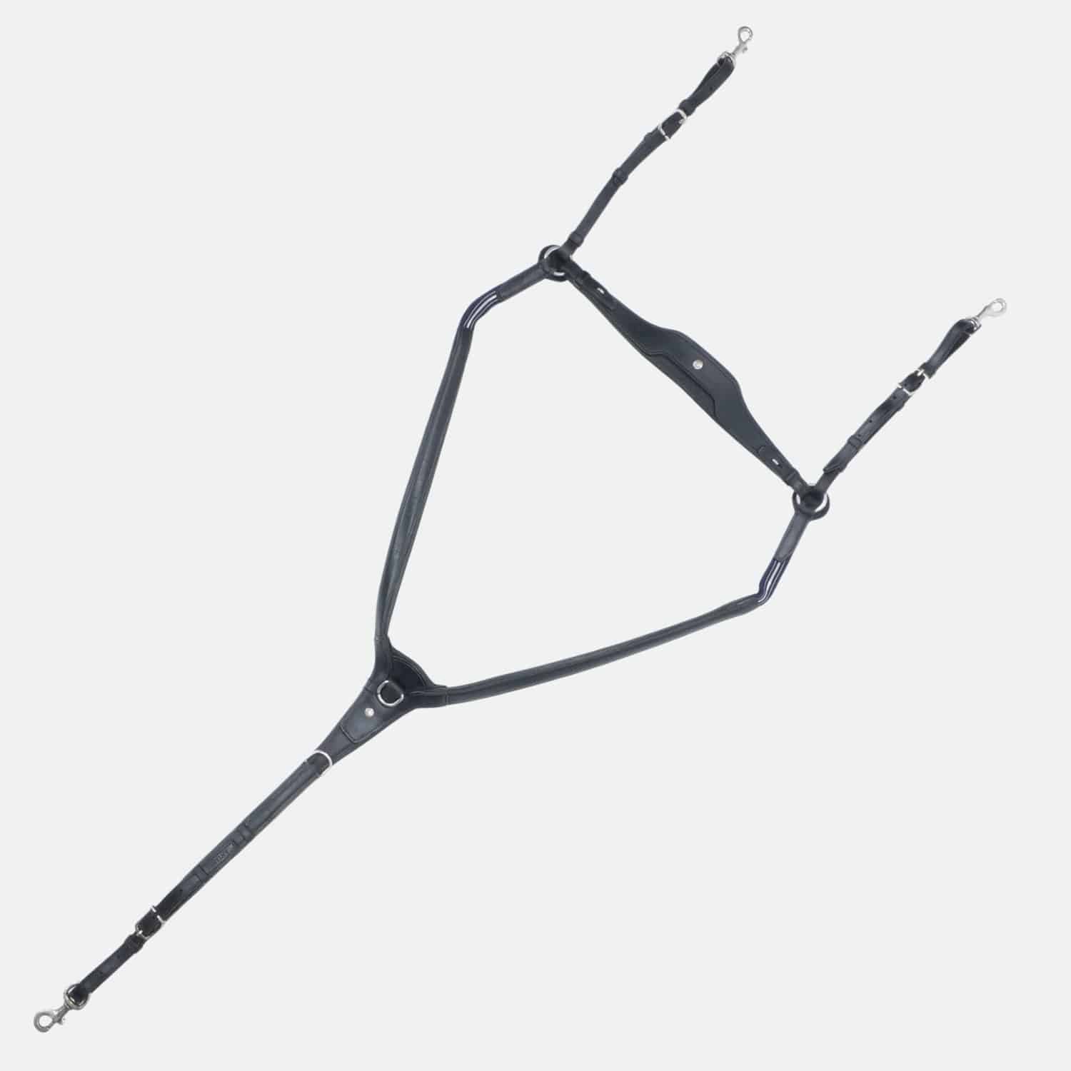 Antares-Sellier-Colliers-De-Chasse-A-Pont-Elastique-Noir-cheval-occasion-1-ART0710888 Antares Sellier - Colliers De Chasse A Pont Élastique Noir – Image 1