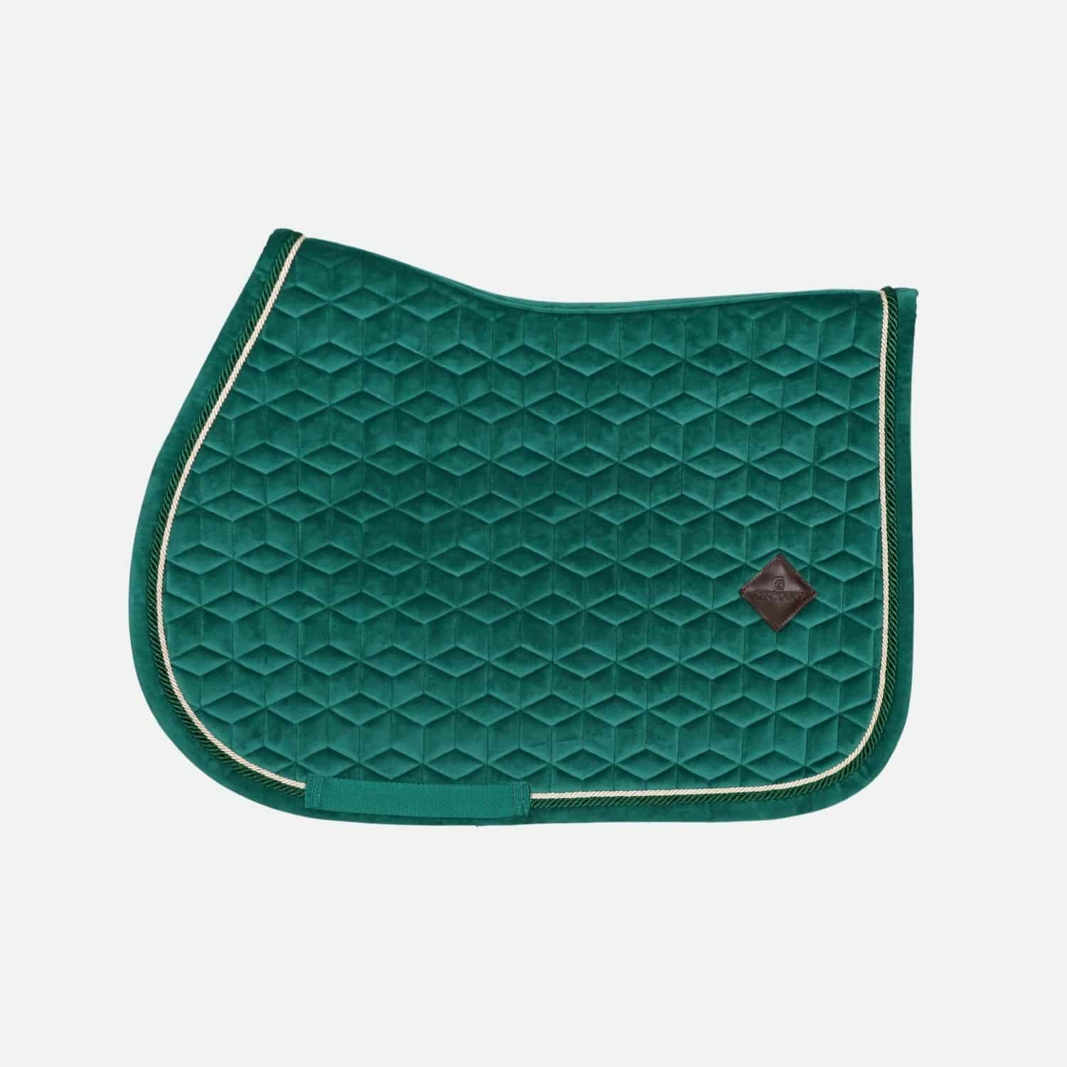 Kentucky-Horsewear-Tapis-De-Cso-Velvet-Pony-Vert-Sapin-cheval-occasion-3-ART0425302 Kentucky Horsewear - Tapis De Cso Velvet Pony Vert Sapin – Image 1