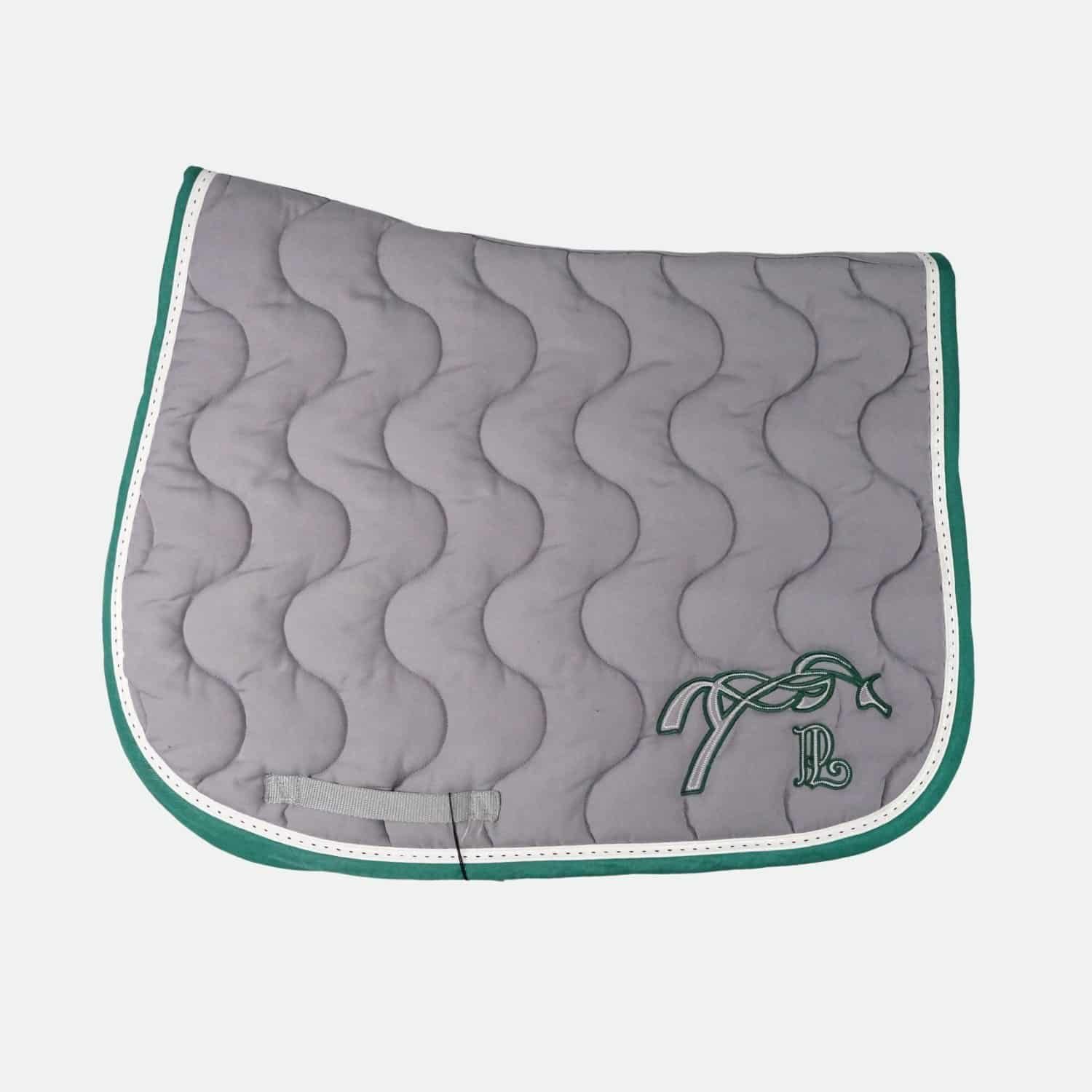 Penelope-Store-Tapis-De-Cso-Point-Sellier-Classique-Gris-Vert-cheval-occasion-1-ART0608139 Pénélope Store - Tapis De Cso Point Sellier Classique Gris / Vert – Image 1